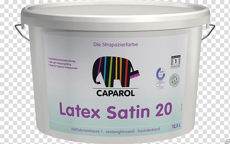 DAW SE Farba lateksowa Gloss Paint CAPAROL Farben Lacke Bautenschutz, paint transparent background PNG clipart