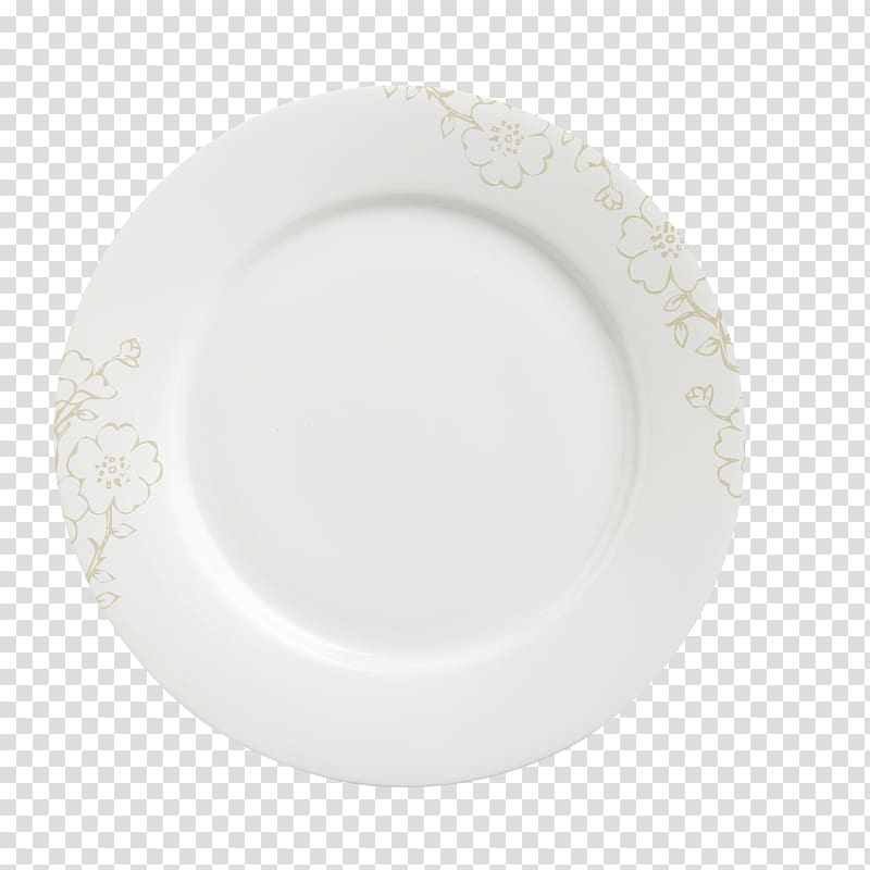 Plate Porcelain Circle Platter, White pattern plate transparent background PNG clipart