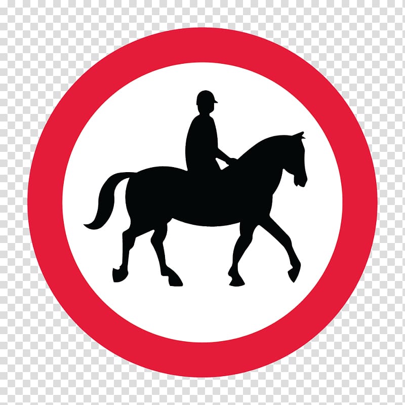 Horse The Highway Code Driving Traffic sign TDS Saddlers, horse transparent background PNG clipart