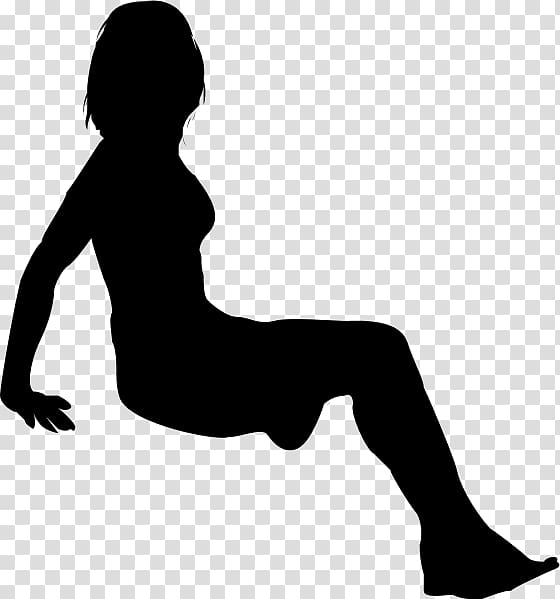 Silhouette Бойжеткен Woman, Silhouette transparent background PNG clipart