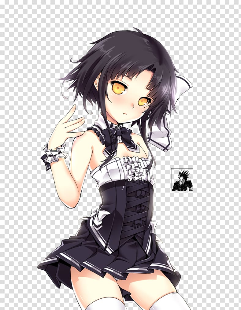 Sword Girls Anime Drawing Female, short hair girl transparent background PNG clipart