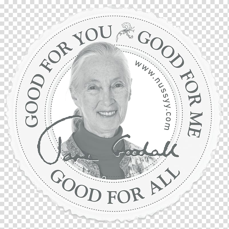 Jane Goodall Logo White Font, jane videos transparent background PNG clipart
