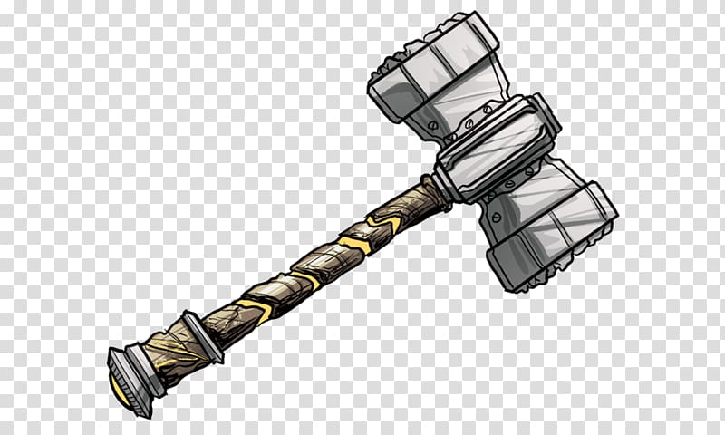 Weapon Tool War hammer Quake Drawing, weapon transparent background PNG clipart
