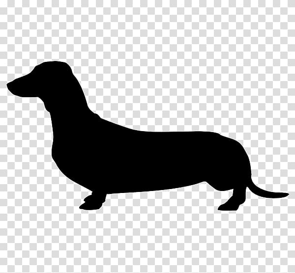 Dachshund American Cocker Spaniel Silhouette Decal , Silhouette transparent background PNG clipart