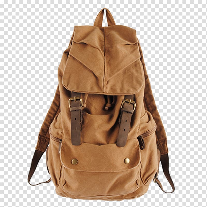 Backpack Canvas Tote bag Travel, backpack transparent background PNG clipart