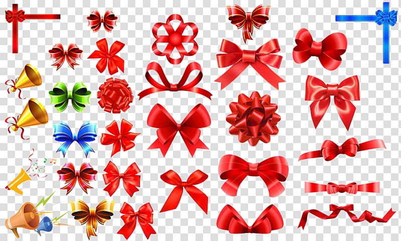 Gift Ribbon Shoelace knot, Gift ribbons transparent background PNG clipart