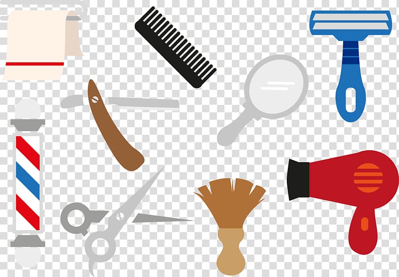 Comb Hair Care , illustration Barber tools transparent background PNG clipart