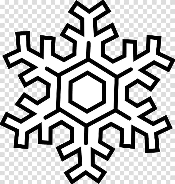Snowflake Scalable Graphics Free content , Snow Black transparent background PNG clipart