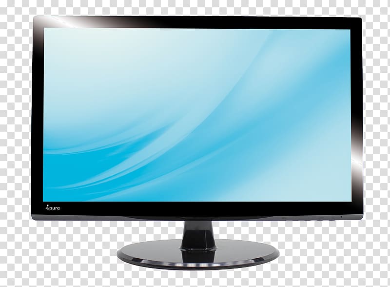 LED-backlit LCD Computer Monitors Television set LCD television Liquid-crystal display, Moniter transparent background PNG clipart