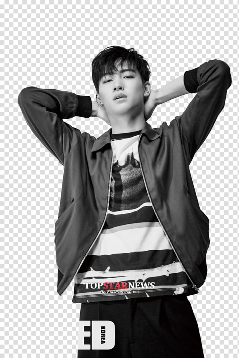 JB Dazed and Confused GOT7 Magazine, korea single page transparent background PNG clipart