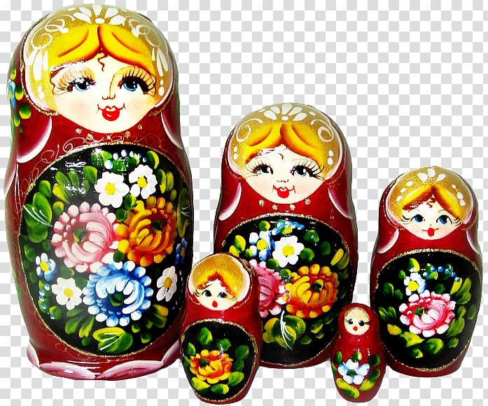 Matryoshka doll Sergiyev Posad Toy Souvenir, doll transparent background PNG clipart