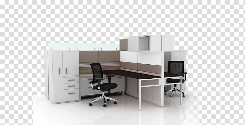 Cubicle Office Room Dividers Systems furniture Desk, Configuration Space transparent background PNG clipart