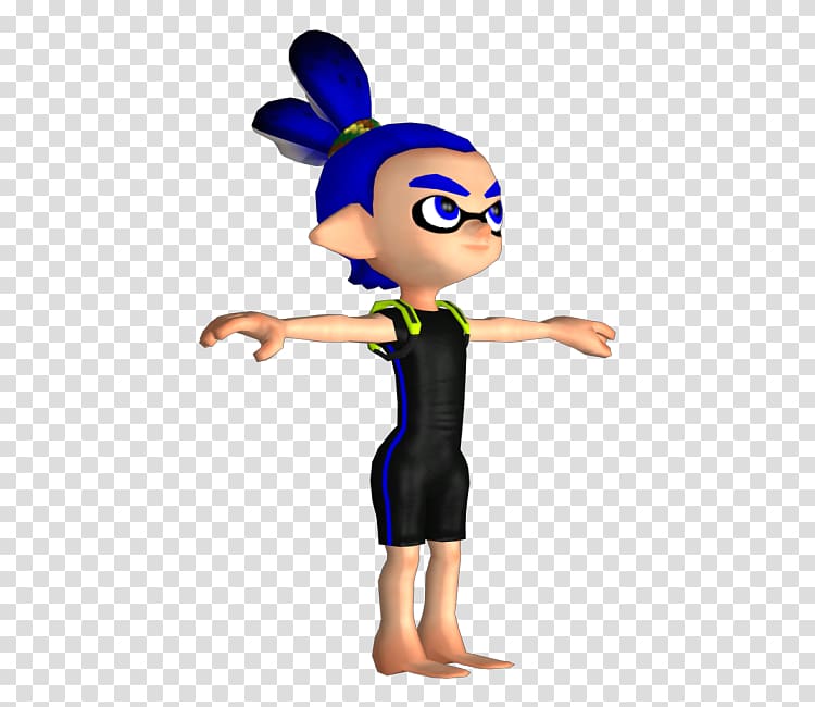 Splatoon 2 Super Smash Bros. for Nintendo 3DS and Wii U Video game, t-pose transparent background PNG clipart