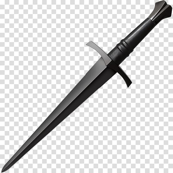 Bowie knife Parrying dagger Cold Steel, knife transparent background PNG clipart