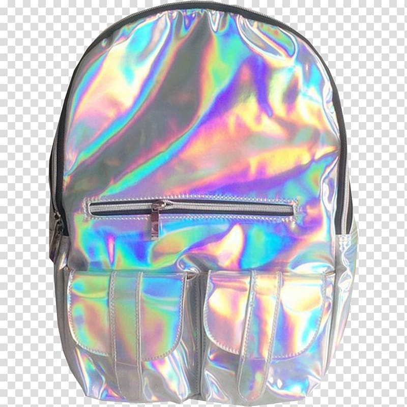 Backpack Handbag Holography Drawstring, hologram transparent background PNG clipart