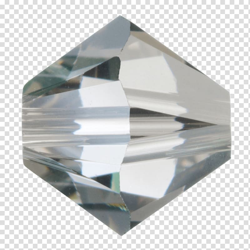 Crystal Swarovski AG Bead Bicone, Crystal Number transparent background PNG clipart