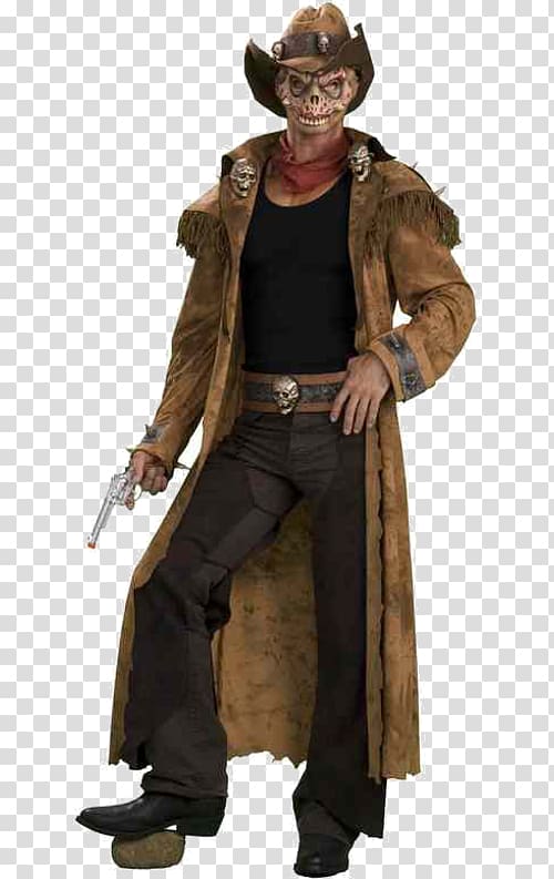 Cowboy Halloween costume Zombie Clothing, cowboy transparent background PNG clipart