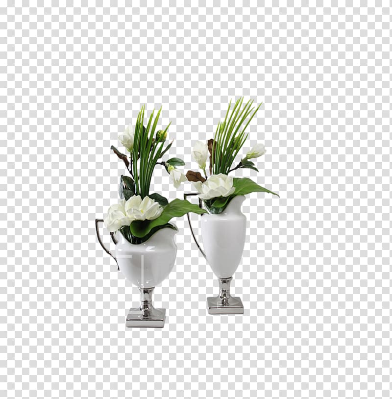 A Vase of Flowers Floral design, Retro vase transparent background PNG clipart