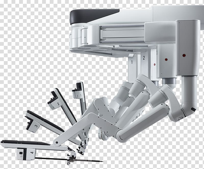 Da Vinci Surgical System Intuitive Surgical Robot-assisted surgery, robot transparent background PNG clipart