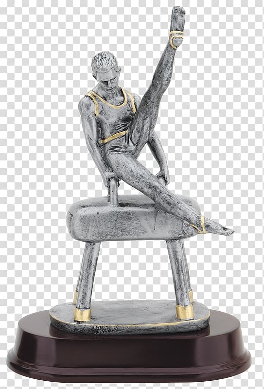 Participation trophy Gymnastics Award Male, Trophy transparent background PNG clipart