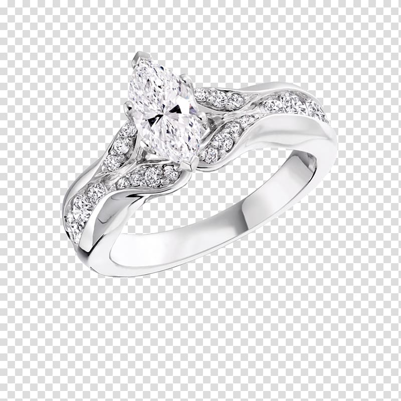 D & K Jewellers Wedding ring Jewellery Engagement ring, marquise diamond rings transparent background PNG clipart