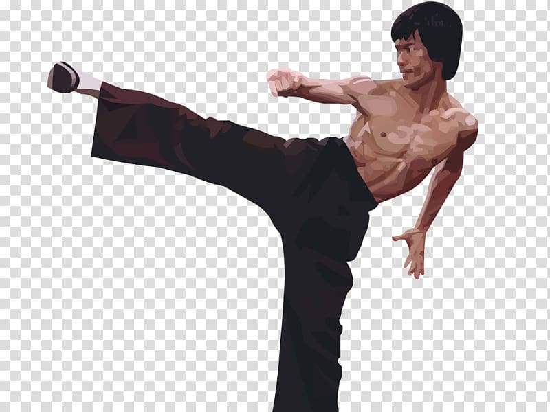 Bruce Lee transparent background PNG clipart