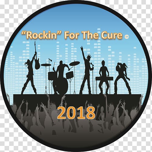 Hard rock rockin for the cure Escape Cafe Bar Art, rock transparent background PNG clipart