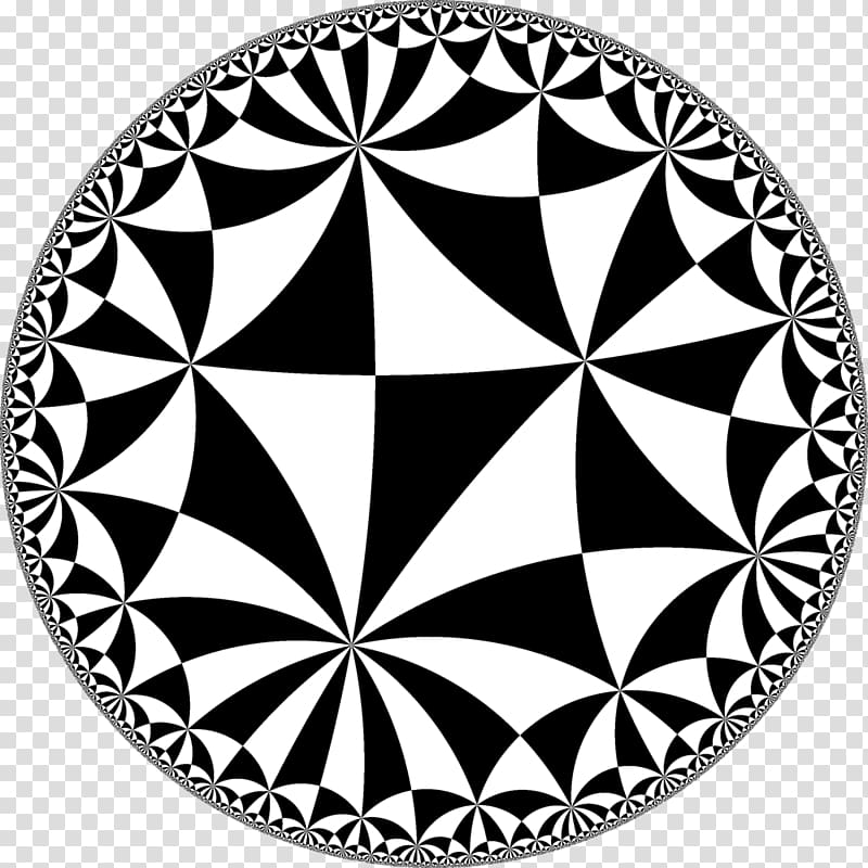 Circle Limit III The Graphic Work of M.C. Escher Sphere Surface with Fishes Artist, checkers transparent background PNG clipart