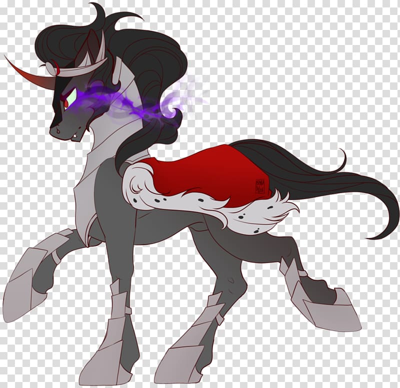 Pony Princess Luna King Sombra The Crystal Empire Drawing, King Sombra transparent background PNG clipart