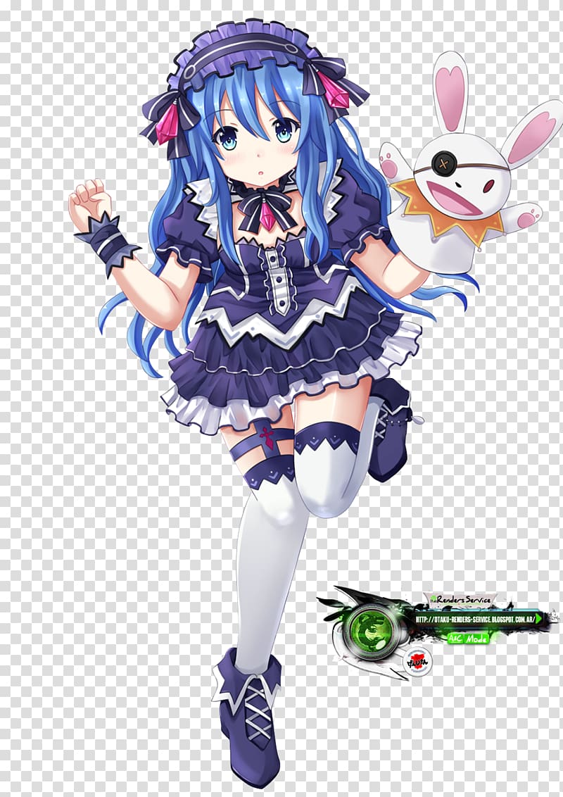 Fan art Date A Live Anime Nendoroid, Anime transparent background PNG clipart