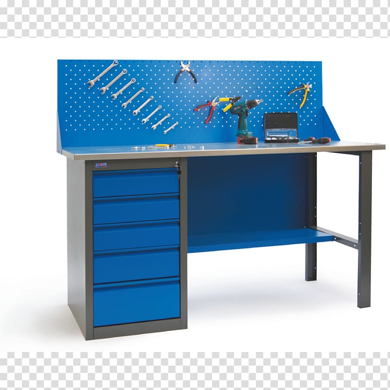 Workbench Baldžius Stillage Metal Furniture, table transparent background PNG clipart