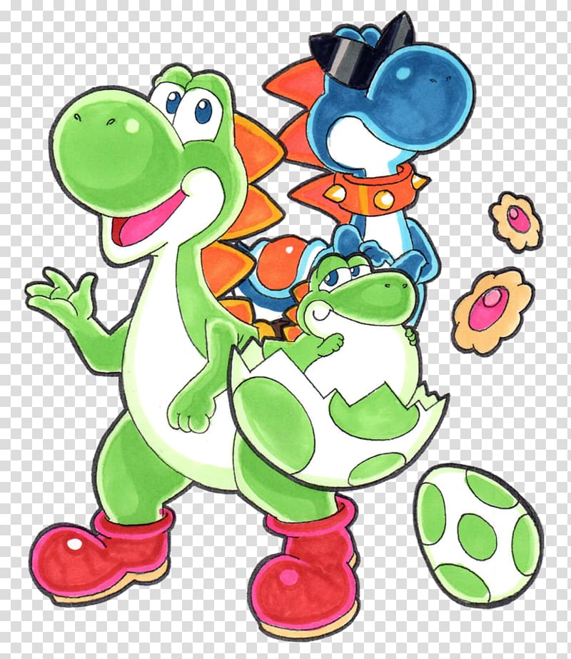 Mario & Yoshi Super Mario RPG The Legend of Zelda: Breath of the Wild, super mario e yoshi transparent background PNG clipart