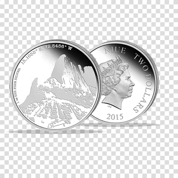 Silver coin New7Wonders of the World Silver coin Machu Picchu, machu picchu transparent background PNG clipart