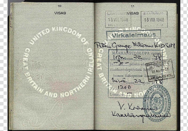 Second World War German passport Document Germany, passport transparent background PNG clipart