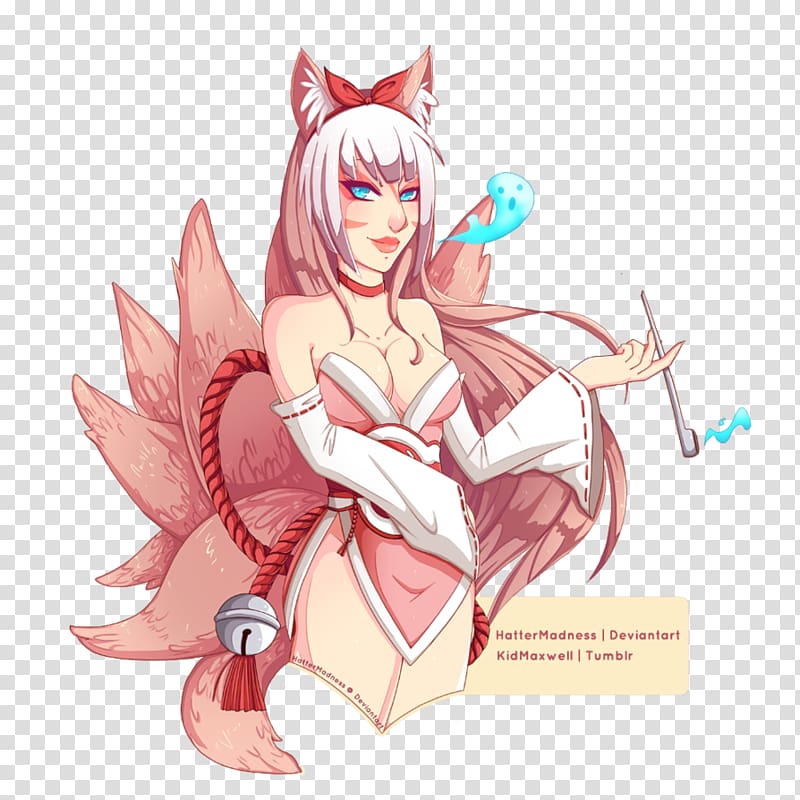 Fairy Mangaka Anime Ear, nine tailed fox transparent background PNG clipart