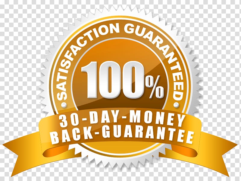 Money back guarantee Service guarantee Sales, Satisfaction Guaranteed transparent background PNG clipart