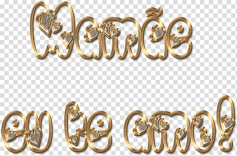 Gold Material 01504 Body Jewellery Font, gold transparent background PNG clipart