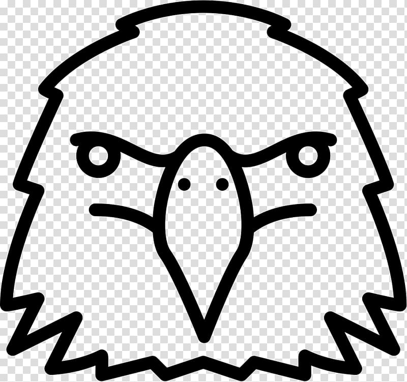 Bird Eagle Computer Icons Symbol, eagle head transparent background PNG clipart