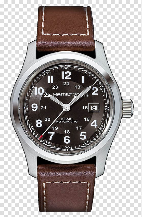 Hamilton Khaki King Hamilton Watch Company Hamilton Khaki Field Quartz Strap, watch transparent background PNG clipart