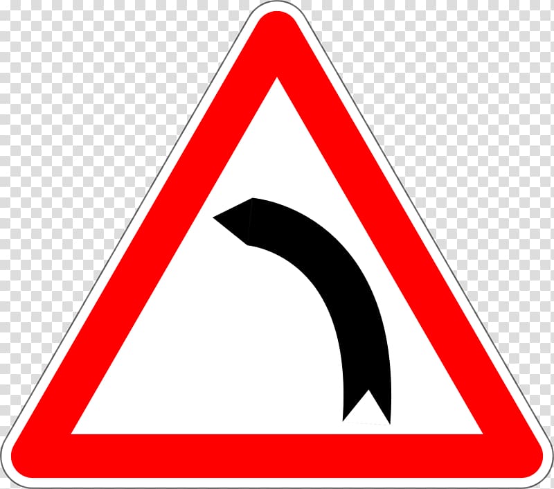 Warning sign Traffic sign Road signs in France Yield sign, Traffic Signs transparent background PNG clipart