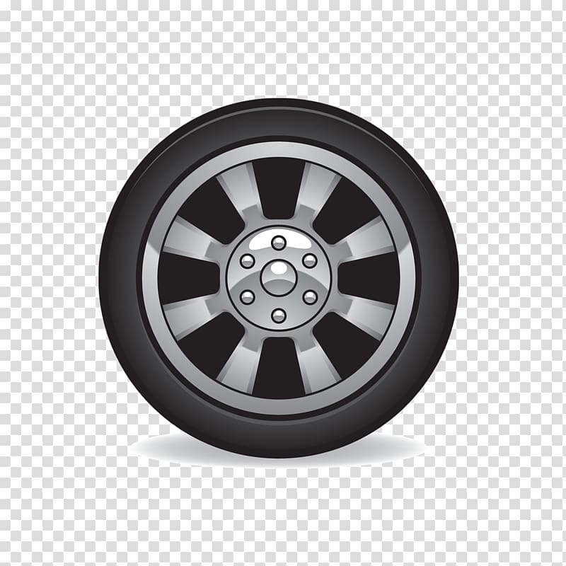 Car Flat tire Wheel , Tire transparent background PNG clipart