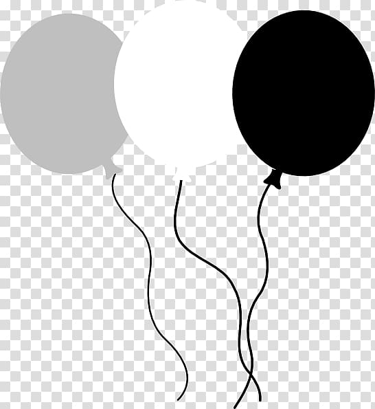 Balloon Silhouette , white balloon transparent background PNG clipart