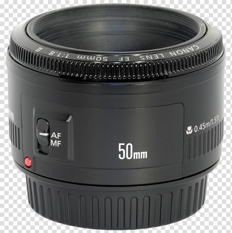 Canon EOS Canon EF lens mount Canon EF 50mm lens Canon EF 50mm f/1.8 STM Camera lens, camera lens transparent background PNG clipart