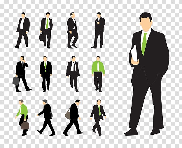 walking man , Businessperson Corporation, businessman walking transparent background PNG clipart