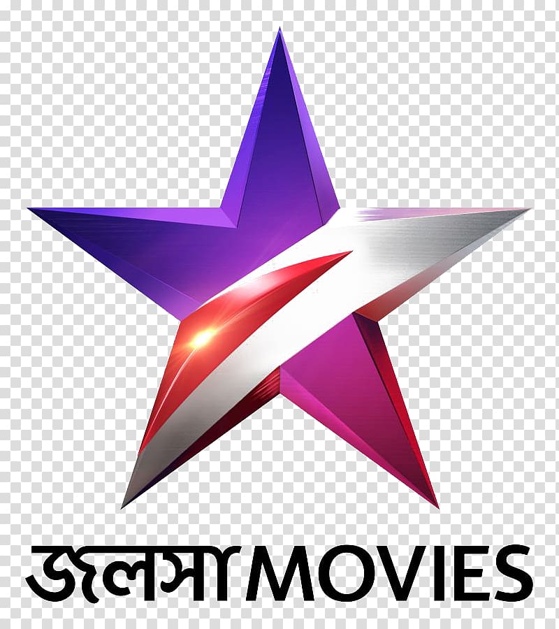 multicolored star illustration with text overlay, Jalsha Movies Star Jalsha Star India High-definition television, maa transparent background PNG clipart