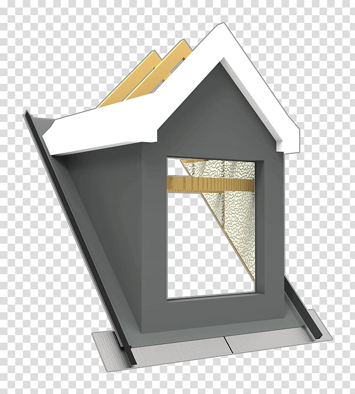 Window Dormer Flat roof Building, window transparent background PNG clipart