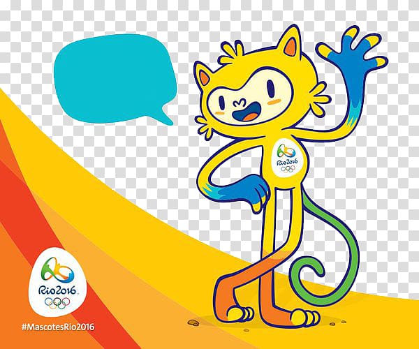 2016 Summer Olympics opening ceremony 2020 Summer Olympics Rio de Janeiro Gin Rummy Classic, Rio Olympic mascots background transparent background PNG clipart