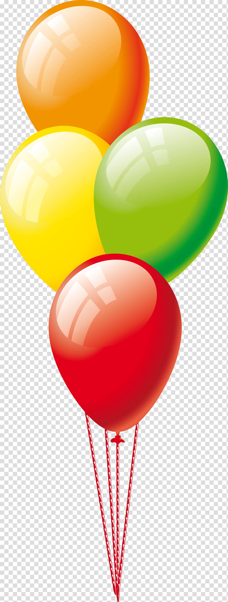 assorted-color balloons illustration, Balloon Birthday , heart ballon transparent background PNG clipart