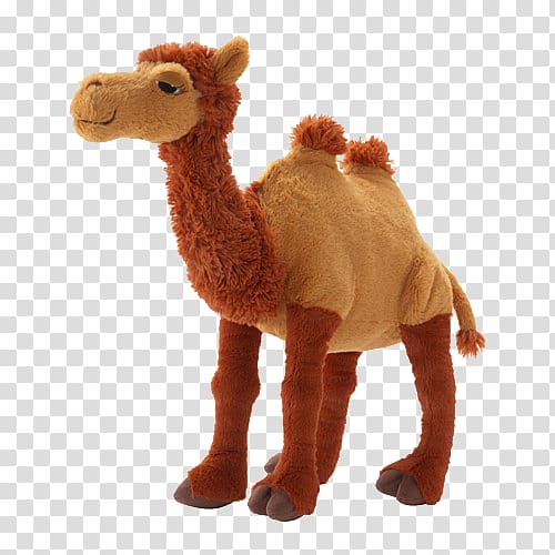 Bactrian camel Dromedary Amazon.com Stuffed toy IKEA, Plush Camel transparent background PNG clipart