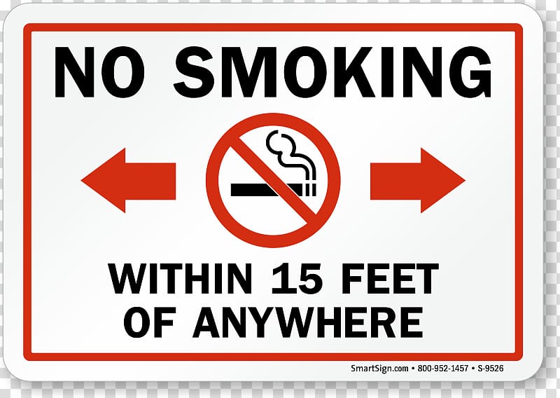 Tobacco Taxes Smoking ban Sign Humour, No Smoking Sign transparent background PNG clipart